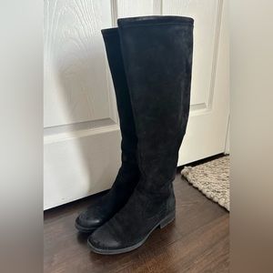 Born Borman Suede Leather Knee-High Boots